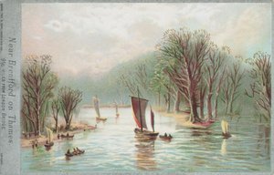 Près de Brentford sur la Tamise - English School