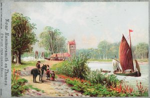Près de Hammersmith sur la Tamise