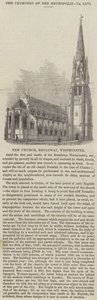 Nouvelle Église, Broadway, Westminster (gravure)