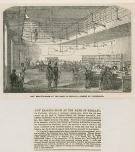 Nouvelle salle de lecture à la Banque d