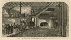 Nouveaux travaux sur le Chemin de Fer Métropolitain - English School