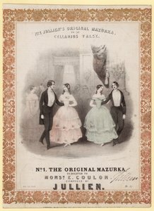 No 1 Mazurka Originale de Jullien, ou la Valse Cellarius - English School