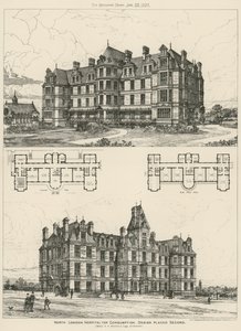 Hôpital du Nord de Londres pour la Consommation, deuxième prix de conception - English School
