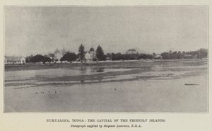 Nukualofa, Tonga, la capitale des îles amicales