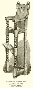 Chaise de nourrice de Jacques VI d