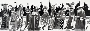 Illustration de comptine - English School