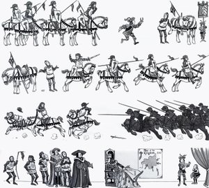 Illustration de comptine - English School