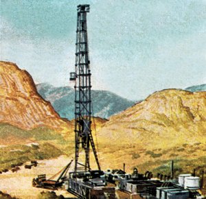 Plateforme de forage pétrolier
