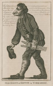 Vieux Bottes de Rippon dans le Yorkshire - English School
