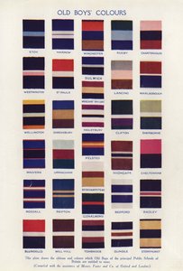Couleurs des Vieux Garçons - English School