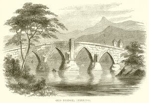 Vieux pont, Stirling - English School