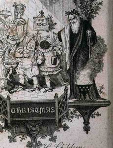 Le vieux Noël et ses enfants - English School