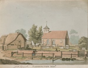 Vieille Église, Paddington, Middlesex - English School