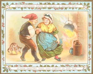 Vieux couple dansant