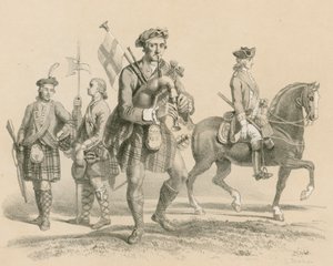 Vieille brigade des Highlands et garde de la vie