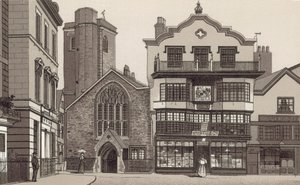 Vieilles Maisons dans la Cour de la Cathédrale - English School
