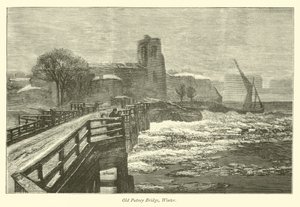 Ancien pont de Putney, hiver - English School