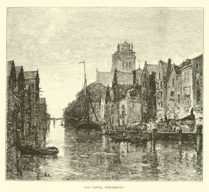 Vieux canal, Dordrecht