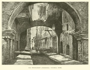 Ancien marché aux poissons, Pescheria Vecchia, Rome - English School
