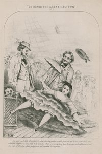 À bord du Great Eastern; marche sur le pont - English School