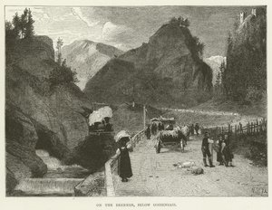 Sur le Brenner, en dessous de Gossensass - English School