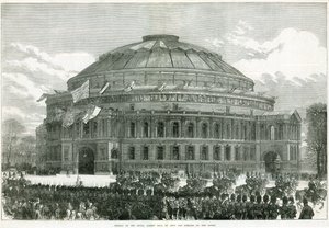 Ouverture du Royal Albert Hall par la reine Victoria