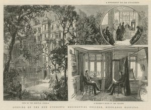 Inauguration du nouveau Collège Résidentiel des Étudiants, Hôpital de Middlesex
