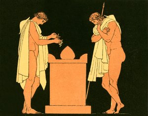 Oreste au tombeau de son père - English School