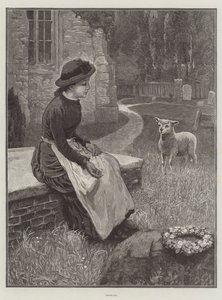 Orphelins (gravure) - English School