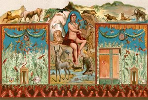 Orphée charmant les animaux