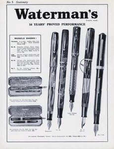 Page du catalogue des magasins Army and Navy