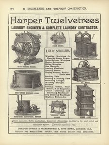 Page du Compendium des architectes, géomètres et ingénieurs 1892 - English School