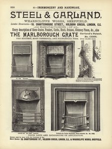 Page du Compendium des architectes, géomètres et ingénieurs 1892 - English School