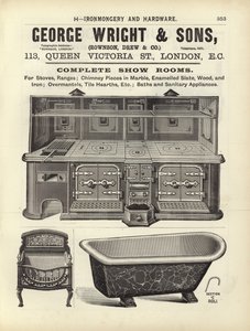 Page du Compendium des architectes, géomètres et ingénieurs 1892 - English School