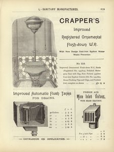 Page du Compendium des architectes, géomètres et ingénieurs 1892 - English School