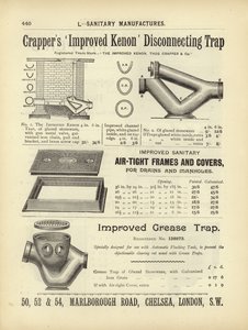 Page du Compendium des architectes, géomètres et ingénieurs 1892 - English School