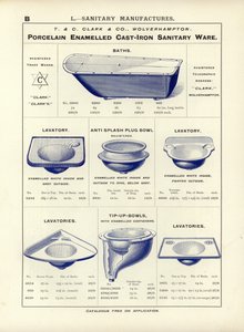 Page du Compendium des architectes, géomètres et ingénieurs 1892 - English School