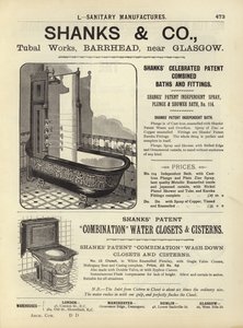 Page du Compendium des architectes, géomètres et ingénieurs 1892 - English School