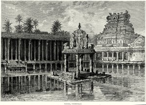 Pagode, Tinnevelly (gravure) - English School
