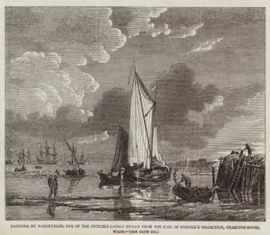 Peinture de Vandevelde, l