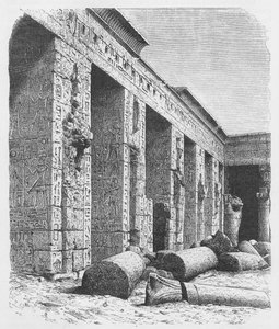 Palais de Ramsès III, Medinet-Abou - English School