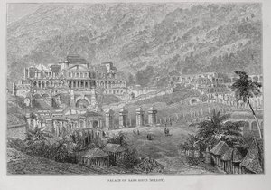 Palais de Sans Souci, Nord Haïti, de Saint-Domingue passé et présent par Samuel Hazard, pub. 1873