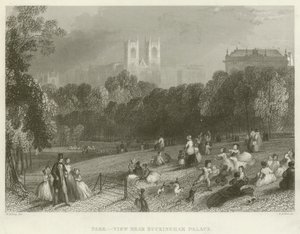 Parc, vue près du palais de Buckingham