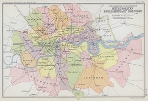 Représentation parlementaire, arrondissements parlementaires métropolitains