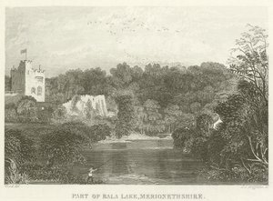Partie du lac Bala, Merionethshire - English School