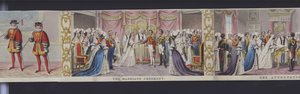 Partie du panorama du mariage de la reine Victoria, c.1840