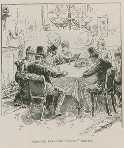 Veille de Pâque - le service du Seder - English School