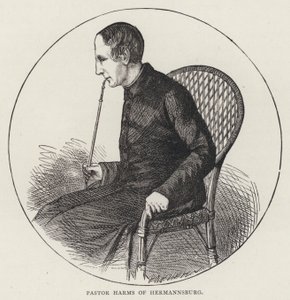Pasteur Harms de Hermannsburg (gravure) - English School