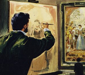 Paul Cézanne a étudié et même copié les œuvres de Rubens au Musée du Louvre - English School