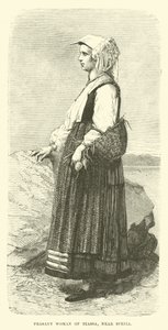 Paysanne de Biassa, près de La Spezia